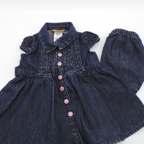 infant denim dress